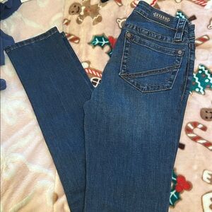 Shyanne Dark Blue Skinny Jeans
